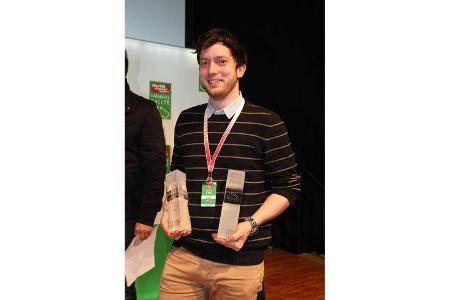 i-Mobility Rallye 2016, Siegerehrung, 1. Platz, Immanuel Schneeberger