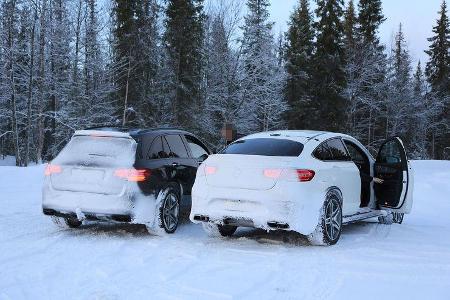 Mercedes GLC 63 AMG Coupé Erlkönig