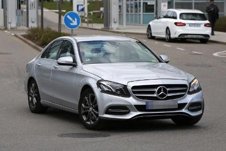 Erlkönig Mercedes C-Klasse Facelift