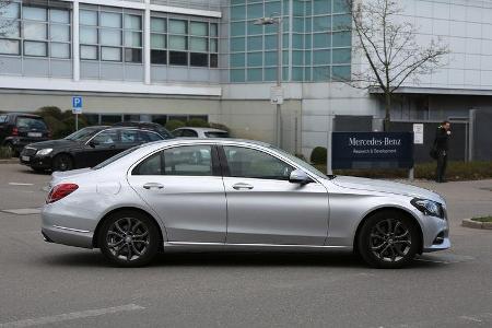 Erlkönig Mercedes C-Klasse Facelift