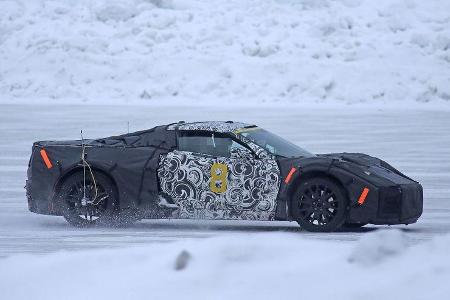 Chevrolet Corvette C8 Mittelmotor Erlkönig