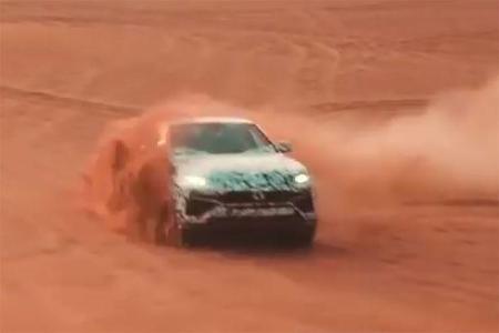 Lamborghini Urus Teaser Video Screenshots