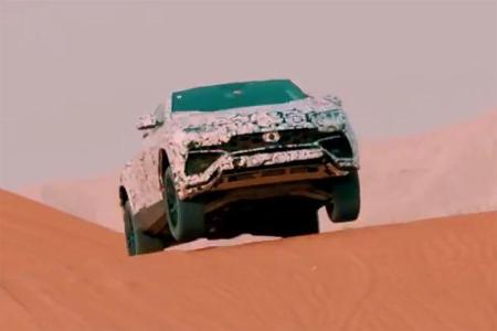 Lamborghini Urus Teaser Video Screenshots