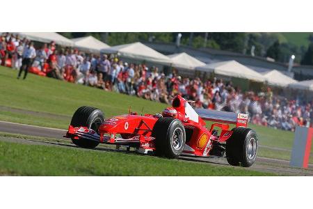 Michael Schumacher bei seinem Comeback.