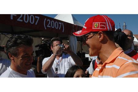 Schumi trifft Alesi.