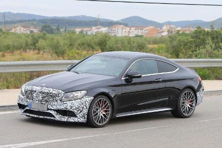 Mercedes-AMG C 63 Coupé Facelift Erlkönig