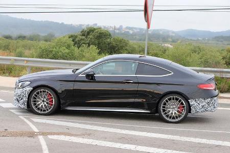 Mercedes-AMG C 63 Coupé Facelift Erlkönig