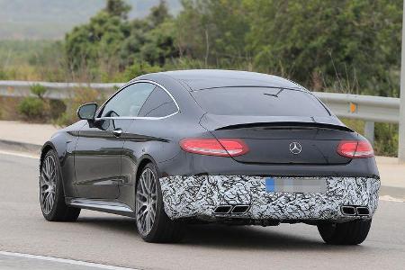 Mercedes-AMG C 63 Coupé Facelift Erlkönig