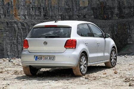 VW Polo 1.2 TSI, Heckanssicht