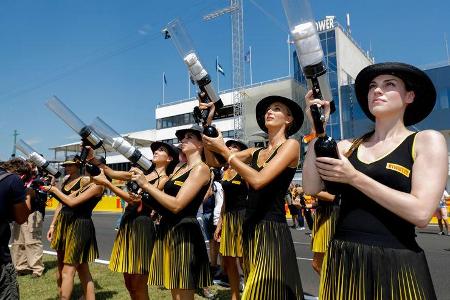 Grid Girls - GP Ungarn 2017 - Budapest