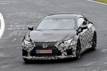 Lexus RC F Facelift Erlkönig
