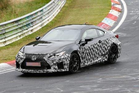 Lexus RC F Facelift Erlkönig