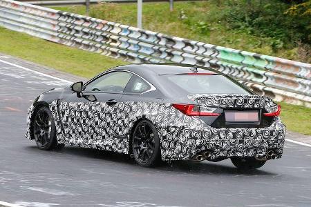 Lexus RC F Facelift Erlkönig