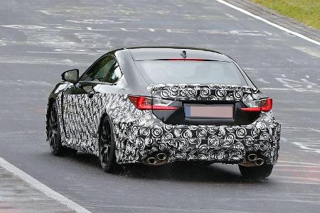 Lexus RC F Facelift Erlkönig