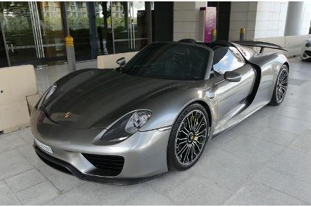 Porsche 918 Spyder - Carspotting - Abu Dhabi 2017