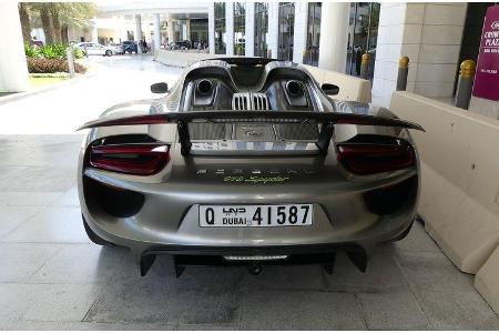 Porsche 918 Spyder - Carspotting - Abu Dhabi 2017