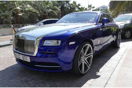 Rolls Royce Wraith - Carspotting - Abu Dhabi 2017