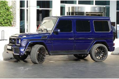 Mercedes AMG G63 - Carspotting - Abu Dhabi 2017