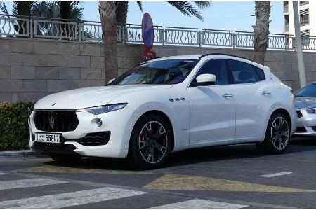 Maserati Levante - Carspotting - Abu Dhabi 2017