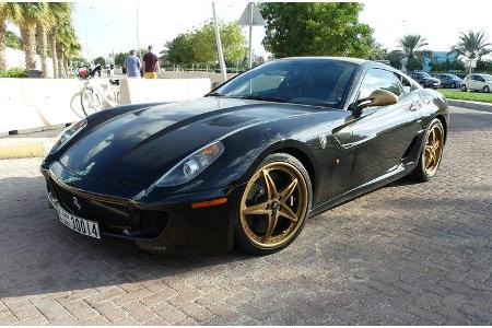 Ferrari 599 - Carspotting - Abu Dhabi 2017