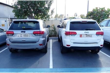 Jeep Grand Cherokee - Carspotting - Abu Dhabi 2017