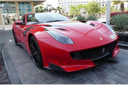 Ferrari F12 TDF - Carspotting - Abu Dhabi 2017