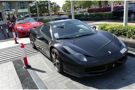 Ferrari 458 - Carspotting - Abu Dhabi 2017