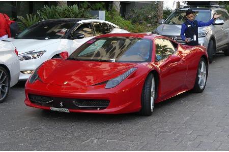 Ferrari 458 - Carspotting - Abu Dhabi 2017