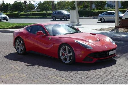 Ferrari F12 - Carspotting - Abu Dhabi 2017