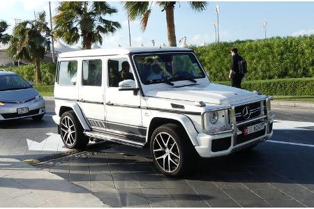 Mercedes AMG G63 - Carspotting - Abu Dhabi 2017