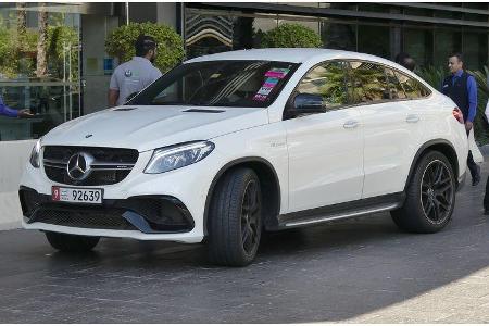 Mercedes AMG GLE 63 - Carspotting - Abu Dhabi 2017