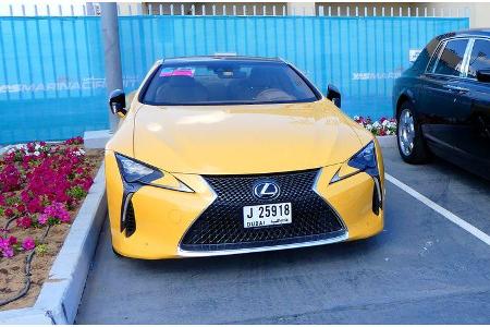 Lexus LC500 - Carspotting - Abu Dhabi 2017