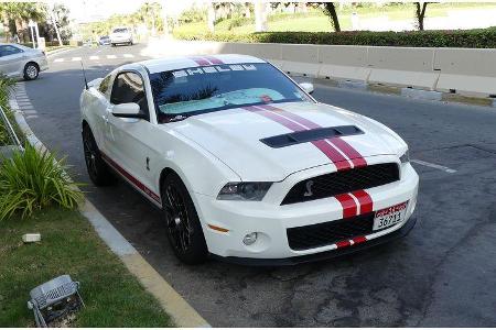 Ford Mustang Shelby GT500 - Carspotting - Abu Dhabi 2017