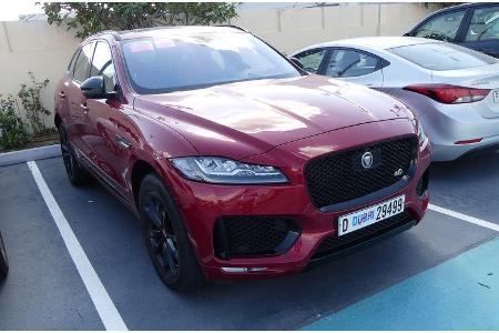 Jaguar F-Pace S - Carspotting - Abu Dhabi 2017