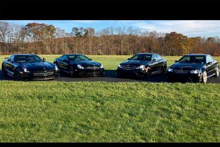 Mercedes SLS AMG Black Series - Mercedes SL 65 AMG Black Series - Mercedes C 63 AMG Black Series - Mercedes CLK 63 AMG Black...