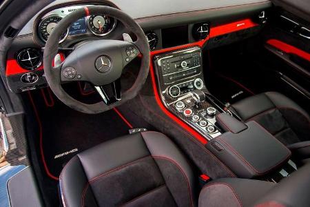 Mercedes SLS AMG Black Series - Sportwagen - Innenraum