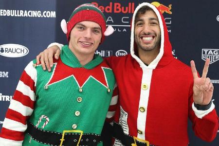 Verstappen & Ricciardo - F1-Winterpause 2017