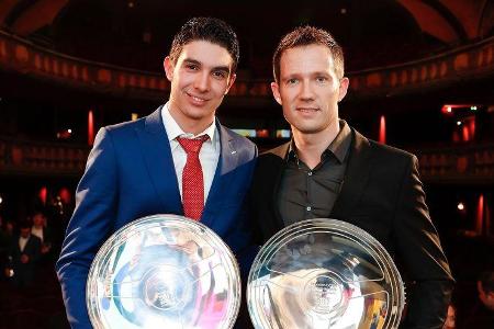 Esteban Ocon & Sebastien Ogier - F1-Winterpause 2017