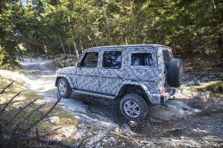 SPERRFRIST Mercedes G Erlkönig W464 Mitfahrt Schöckl Graz