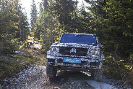SPERRFRIST Mercedes G Erlkönig W464 Mitfahrt Schöckl Graz