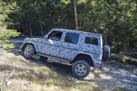 SPERRFRIST Mercedes G Erlkönig W464 Mitfahrt Schöckl Graz