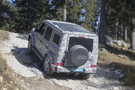 SPERRFRIST Mercedes G Erlkönig W464 Mitfahrt Schöckl Graz