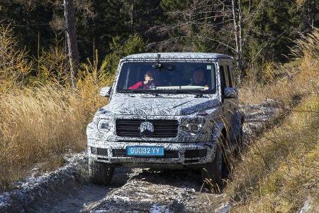 SPERRFRIST Mercedes G Erlkönig W464 Mitfahrt Schöckl Graz