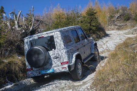 SPERRFRIST Mercedes G Erlkönig W464 Mitfahrt Schöckl Graz
