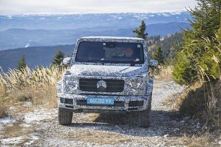 SPERRFRIST Mercedes G Erlkönig W464 Mitfahrt Schöckl Graz