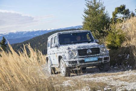 SPERRFRIST Mercedes G Erlkönig W464 Mitfahrt Schöckl Graz