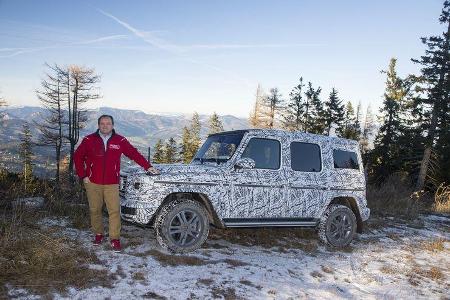 SPERRFRIST Mercedes G Erlkönig W464 Mitfahrt Schöckl Graz