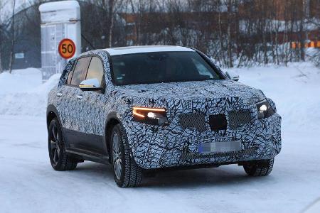 Erlkönig Mercedes EQ C