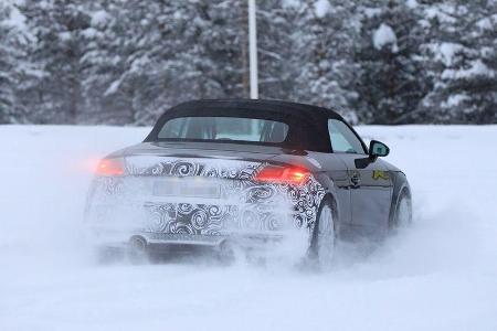 Erlkönig Audi TT Roadster