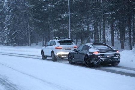 Porsche Mission E Panne